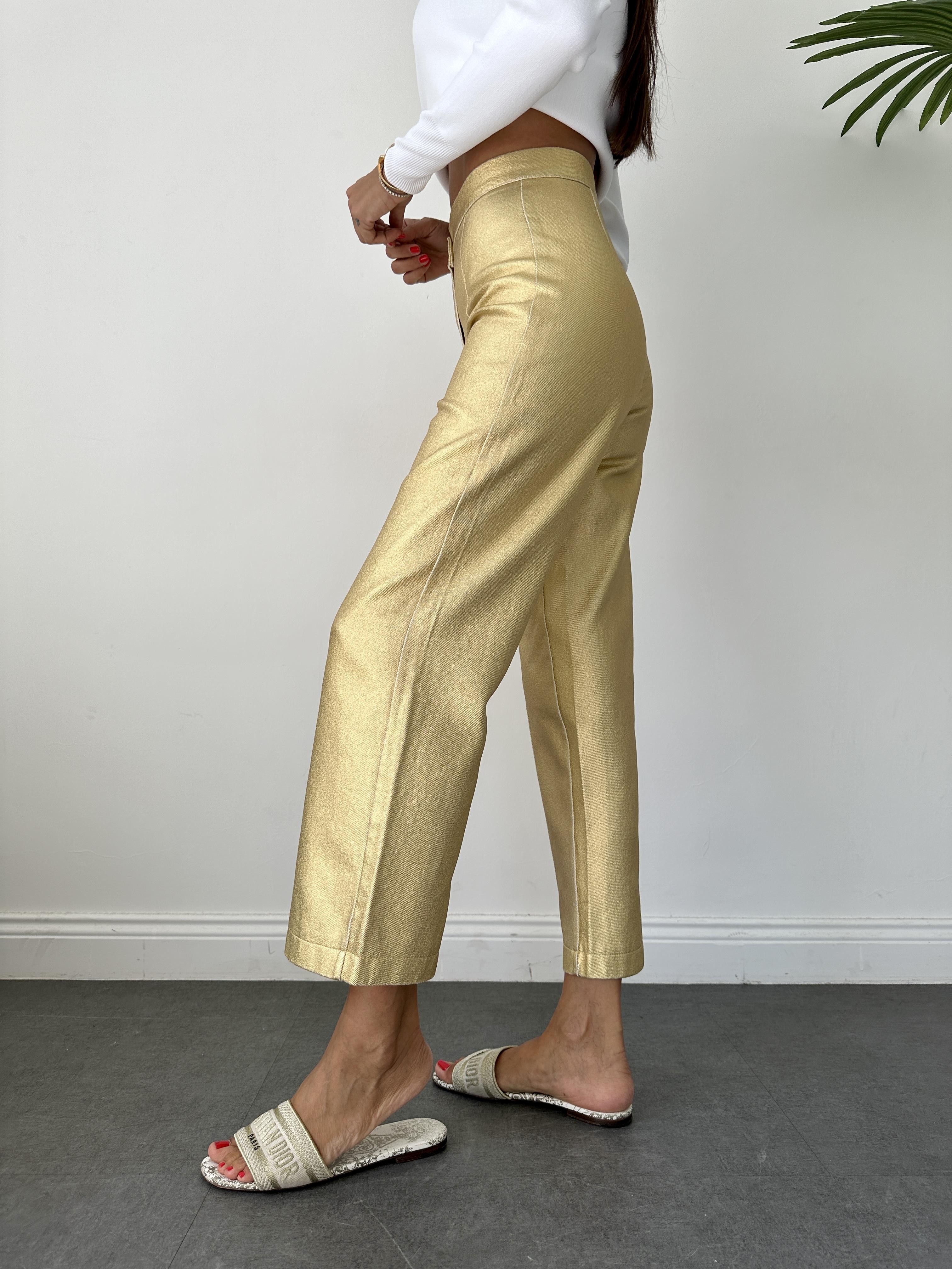 Gold Önü Dikişli Jean Pantolon