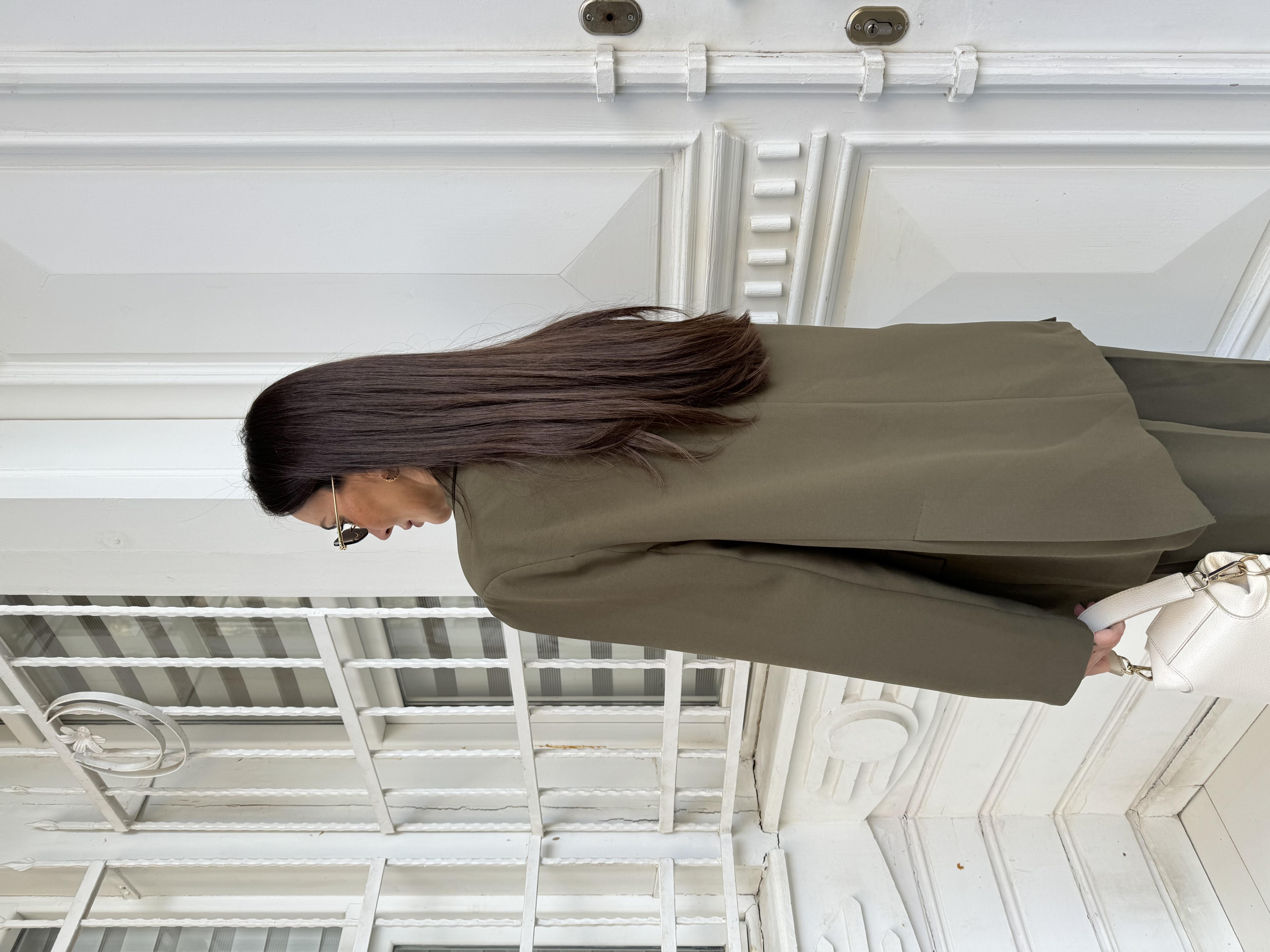 Haki Marry Ceket Pantolon Takım