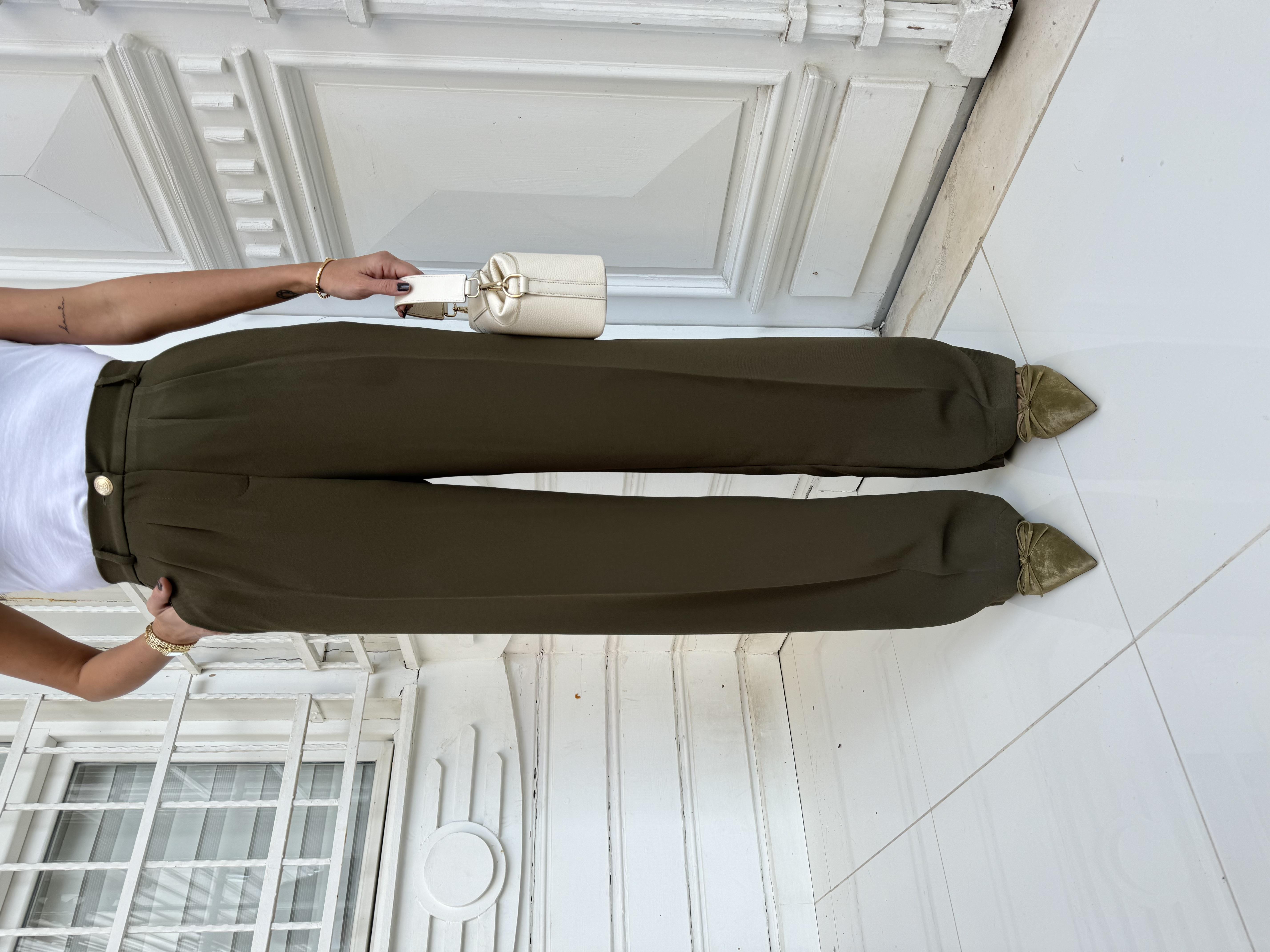 Haki Marry Ceket Pantolon Takım