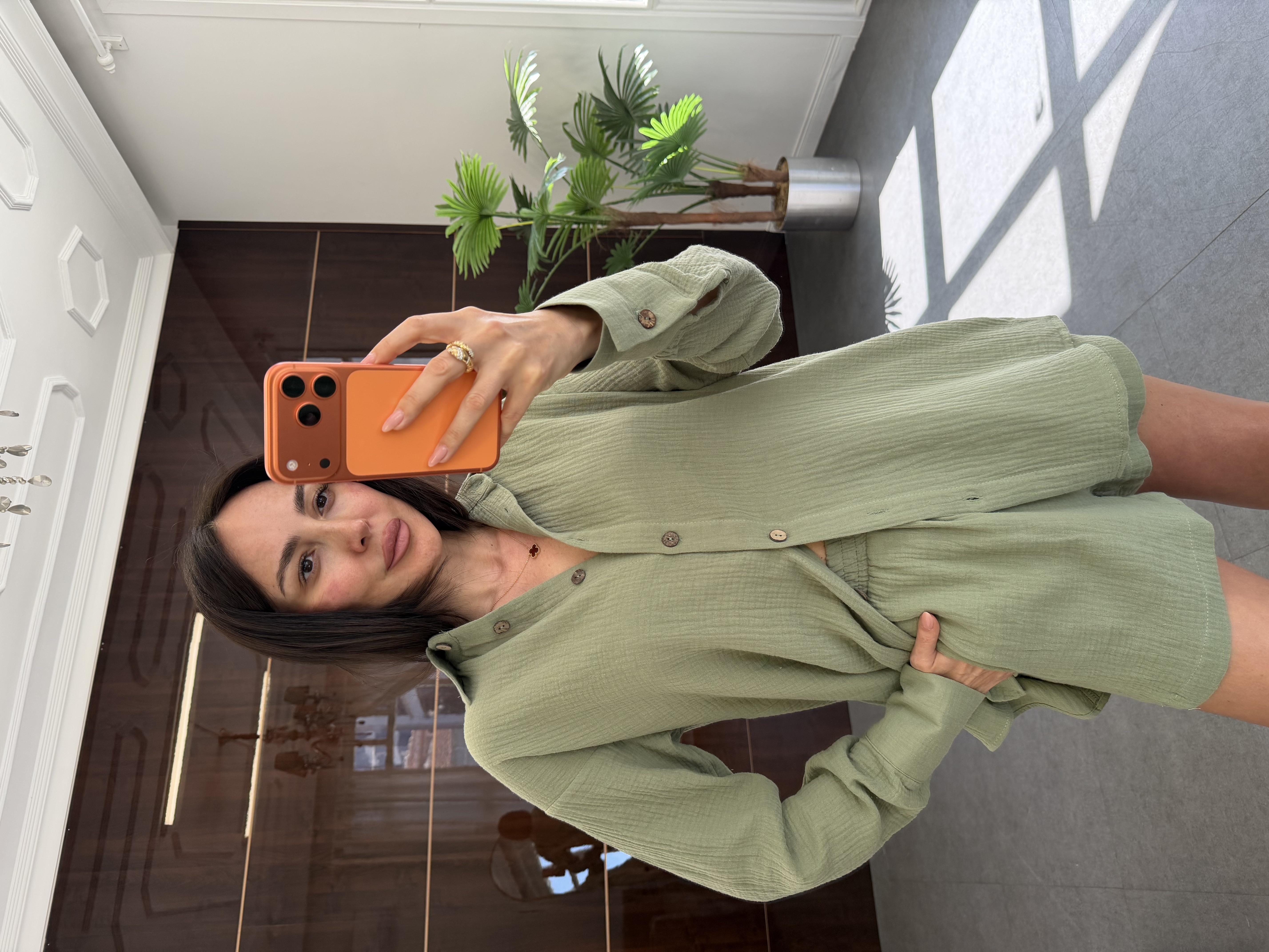 Haki Müslin Wood Takım