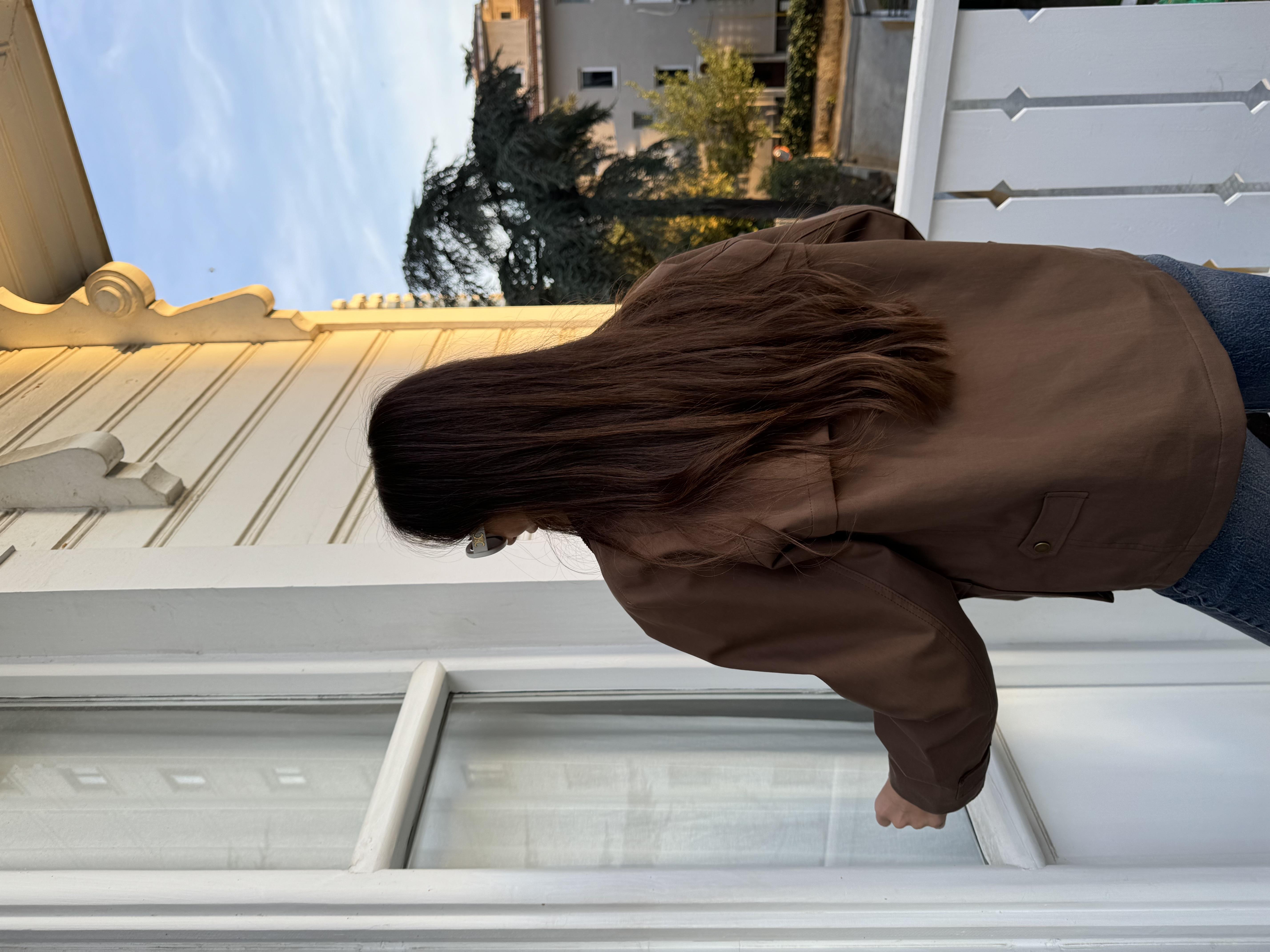 Kadife Yaka Kahve Astarlı Ceket