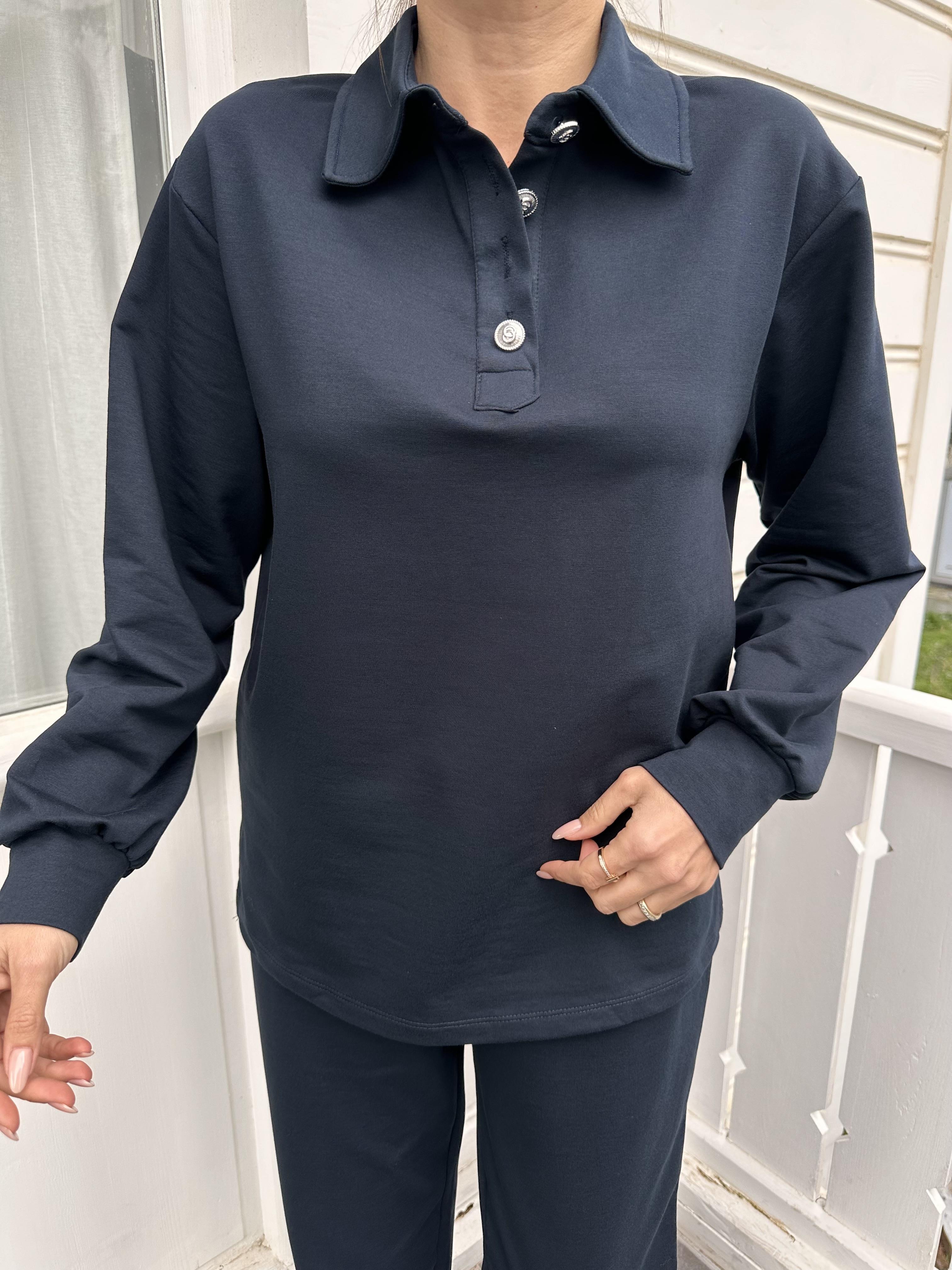 Lacivert Eşofman Takım