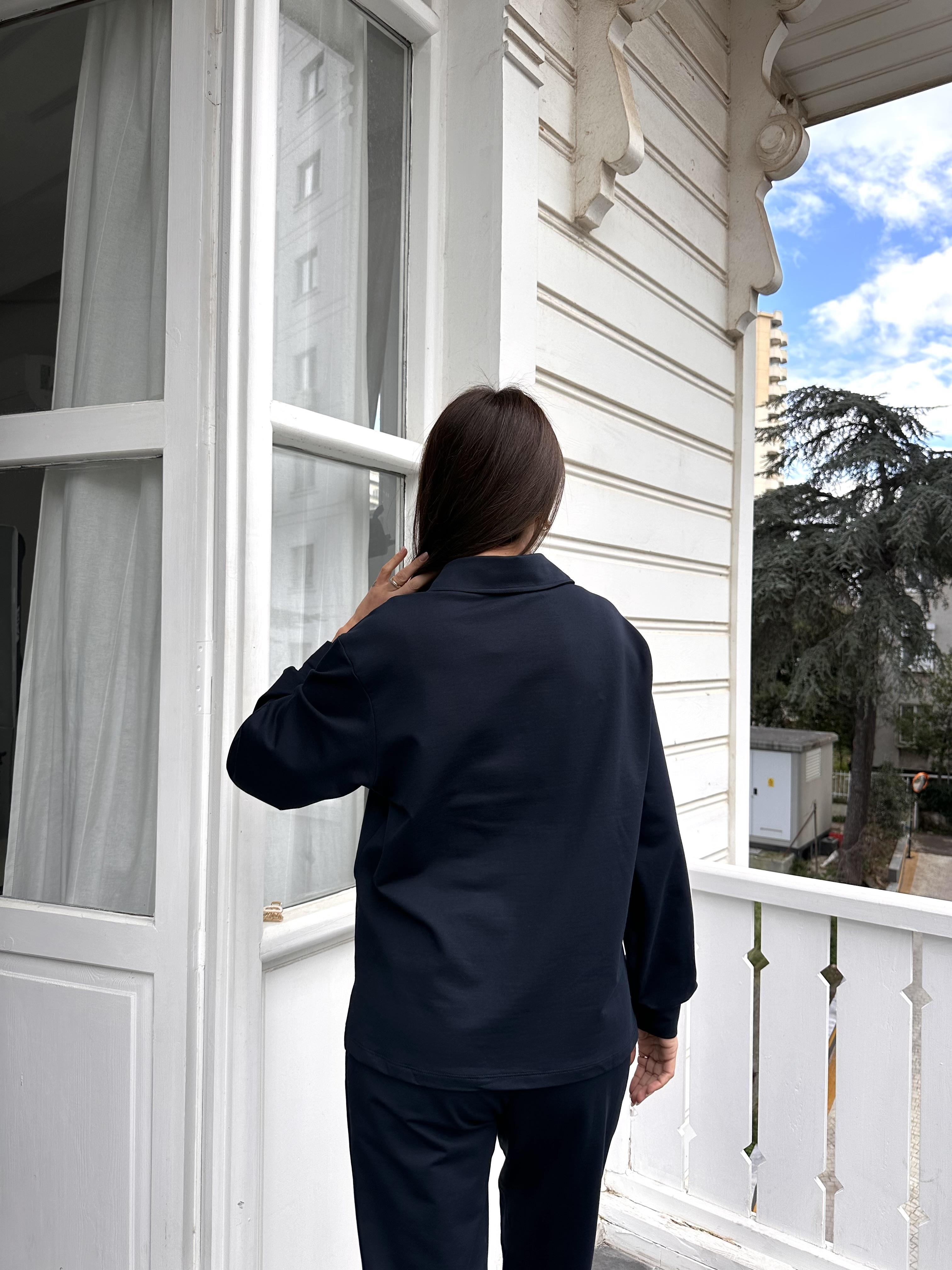 Lacivert Eşofman Takım