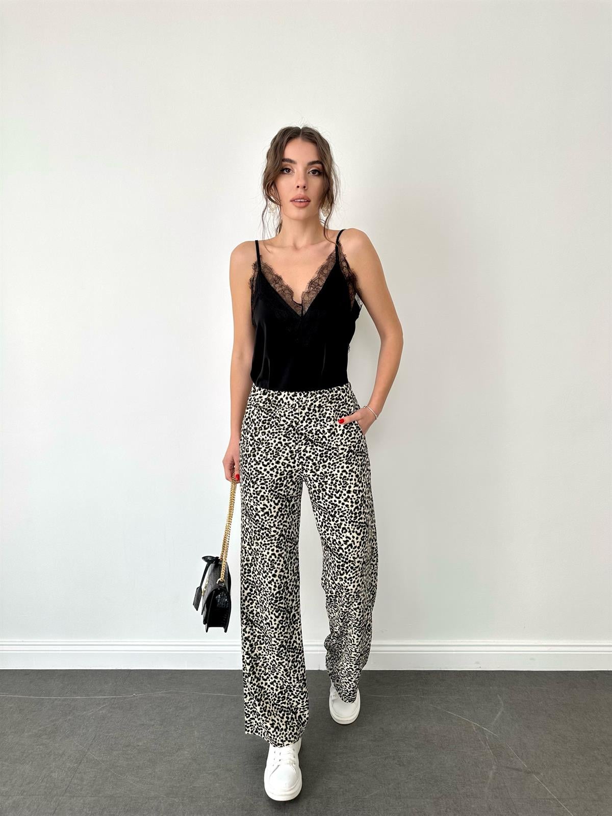 Leopar Cepli Basic Pantolon