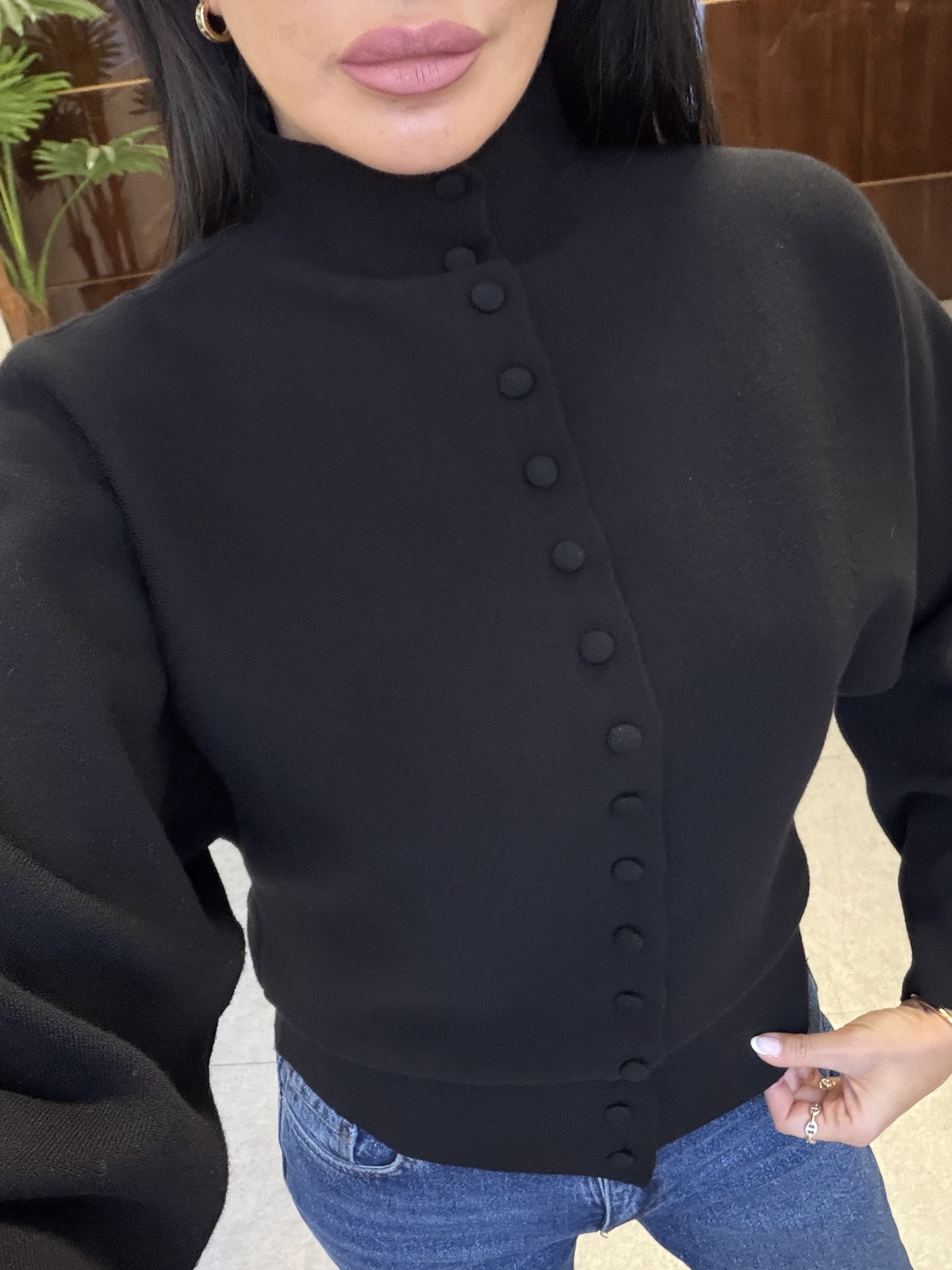 Siyah Emma Hırka