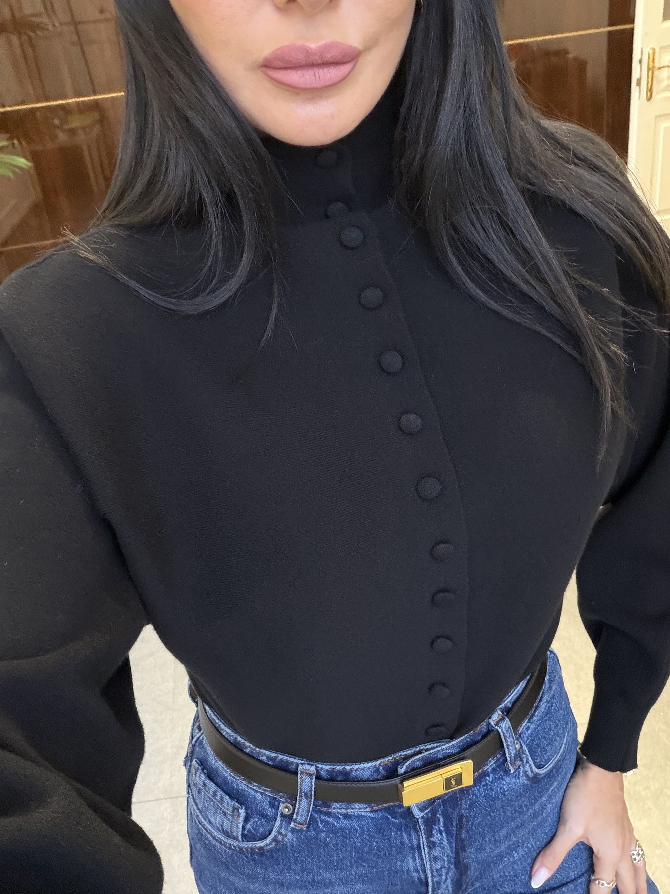 Siyah Emma Hırka