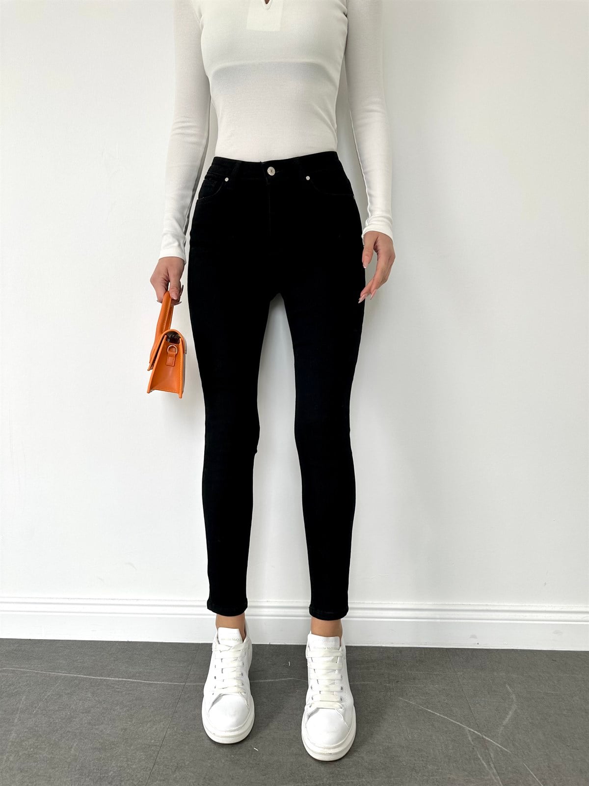 Süper Siyah Skinny Jean