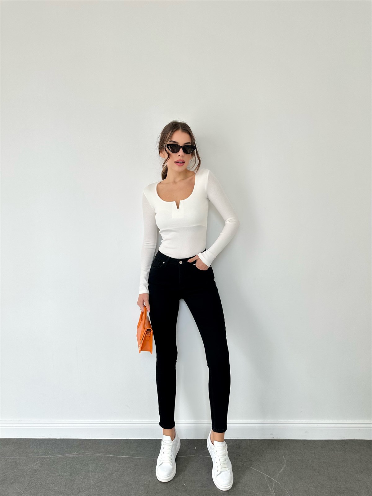 Süper Siyah Skinny Jean