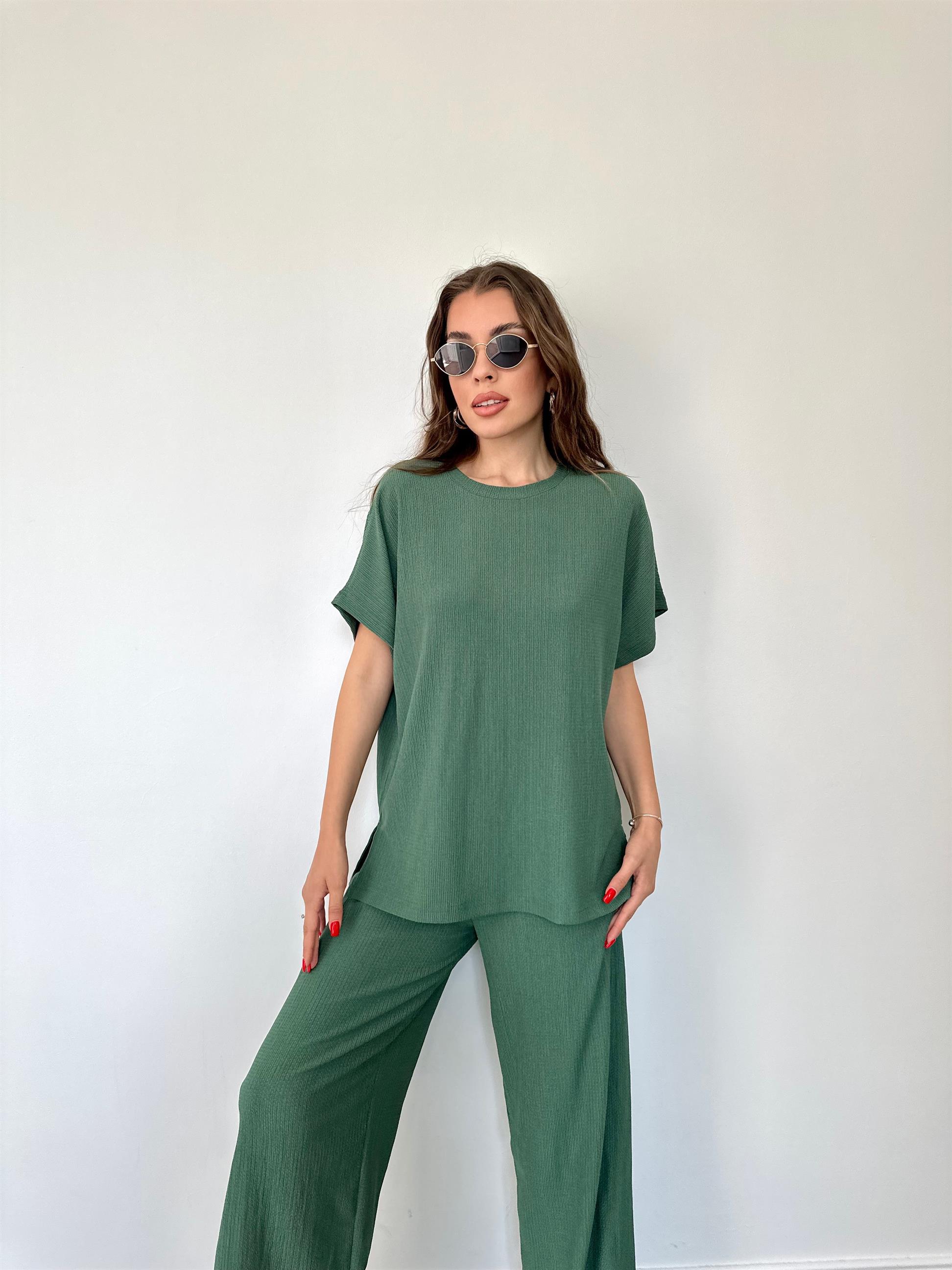 Yeşil Basic Örme Takım