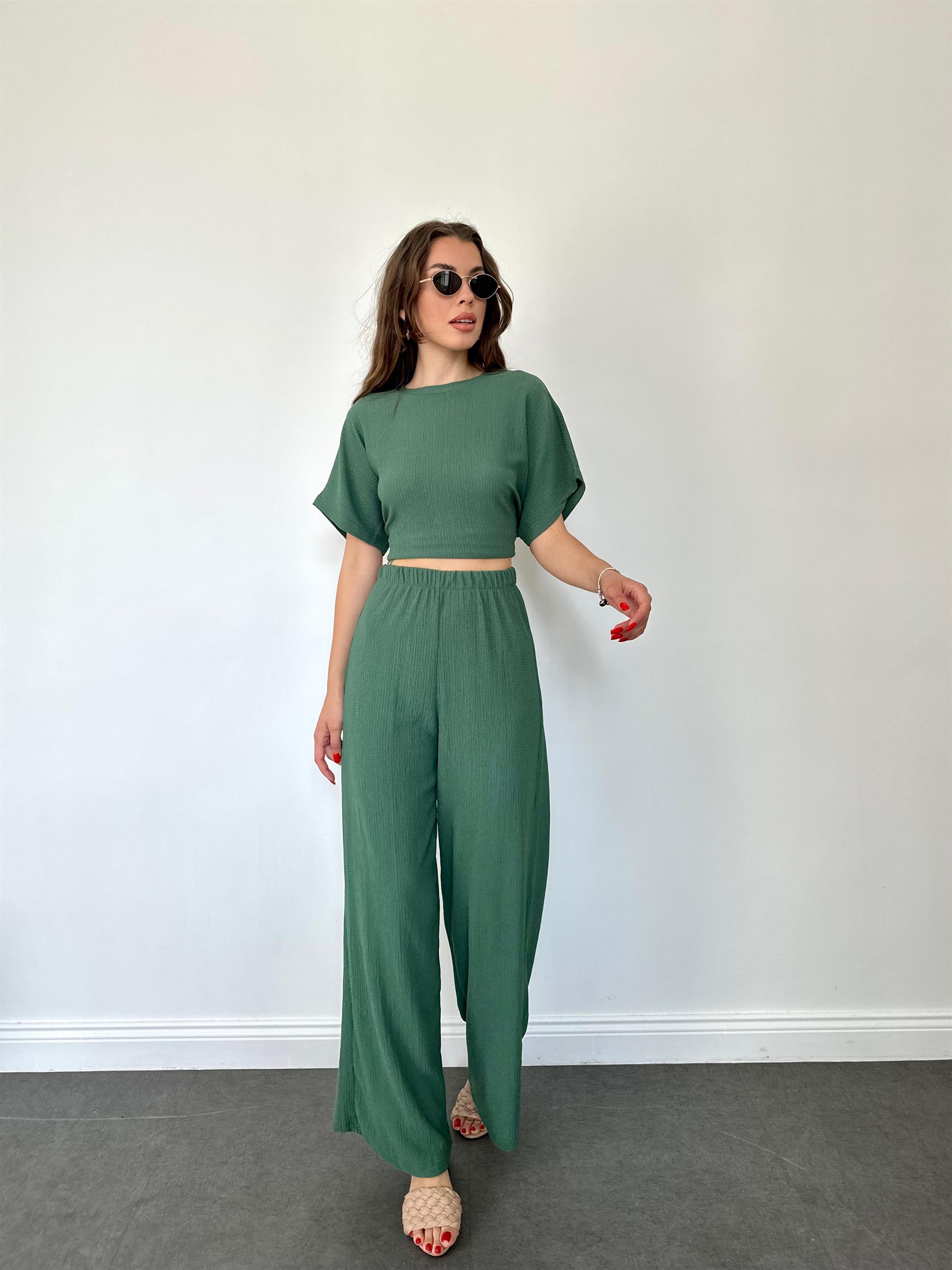 Yeşil Basic Örme Takım