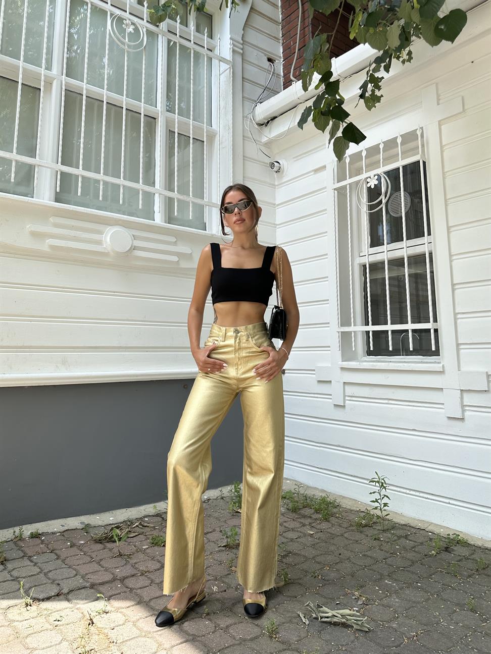 Gold Pantolon