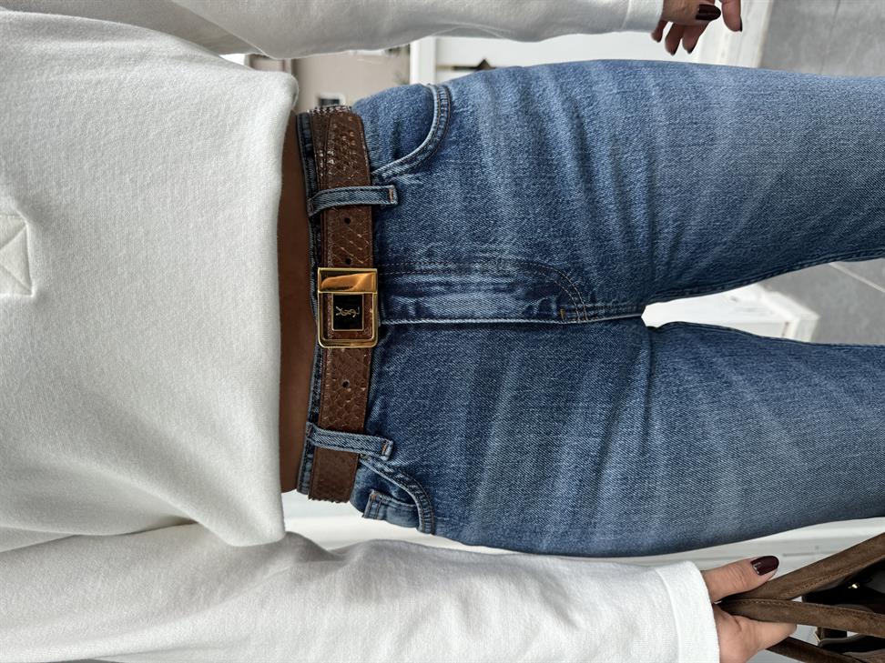 Açık Mavi Denim Pantolon