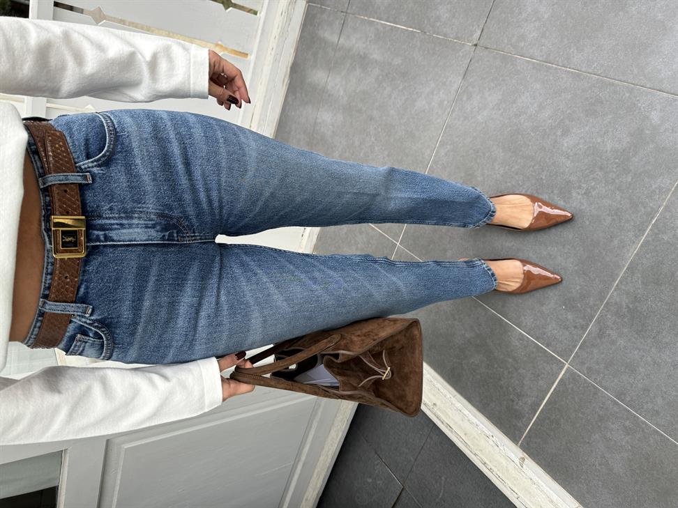 Açık Mavi Denim Pantolon