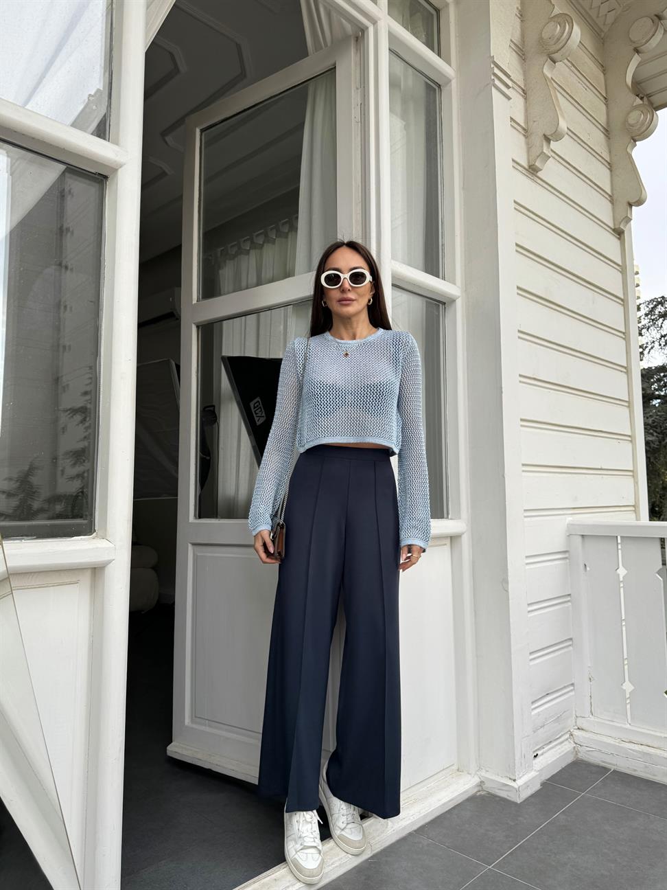 Antrasit Modal Kumaş Pantolon