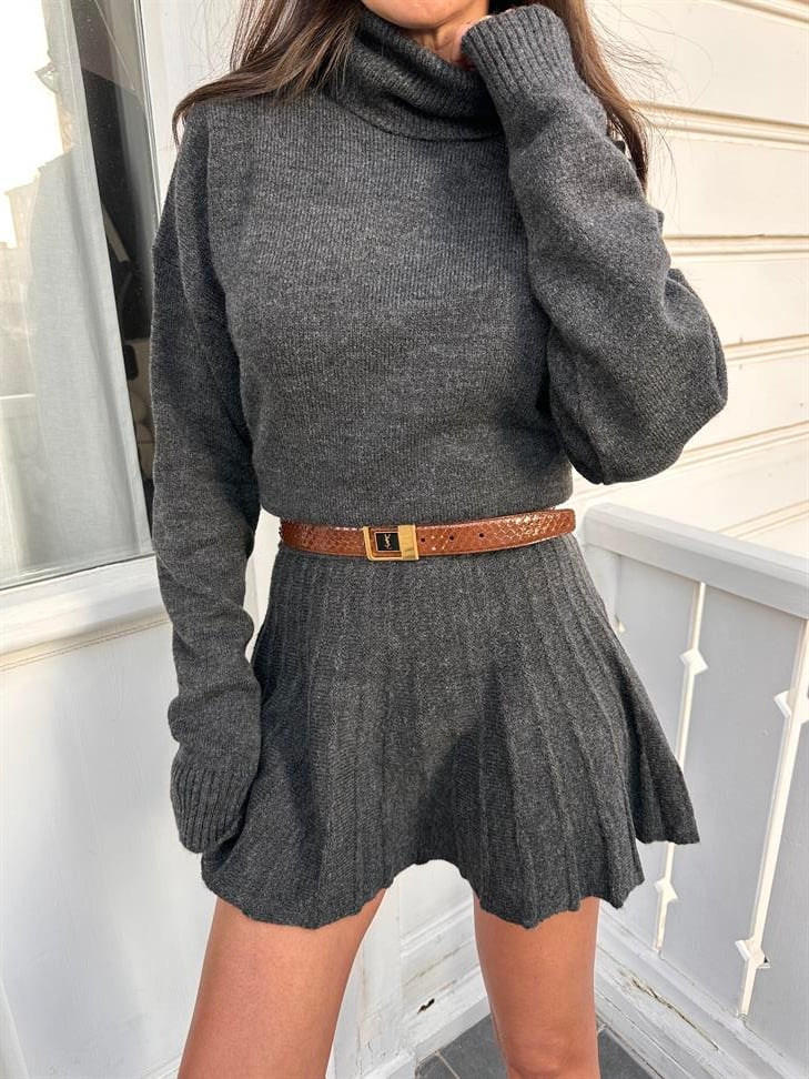 Antrasit Triko Etek Takım