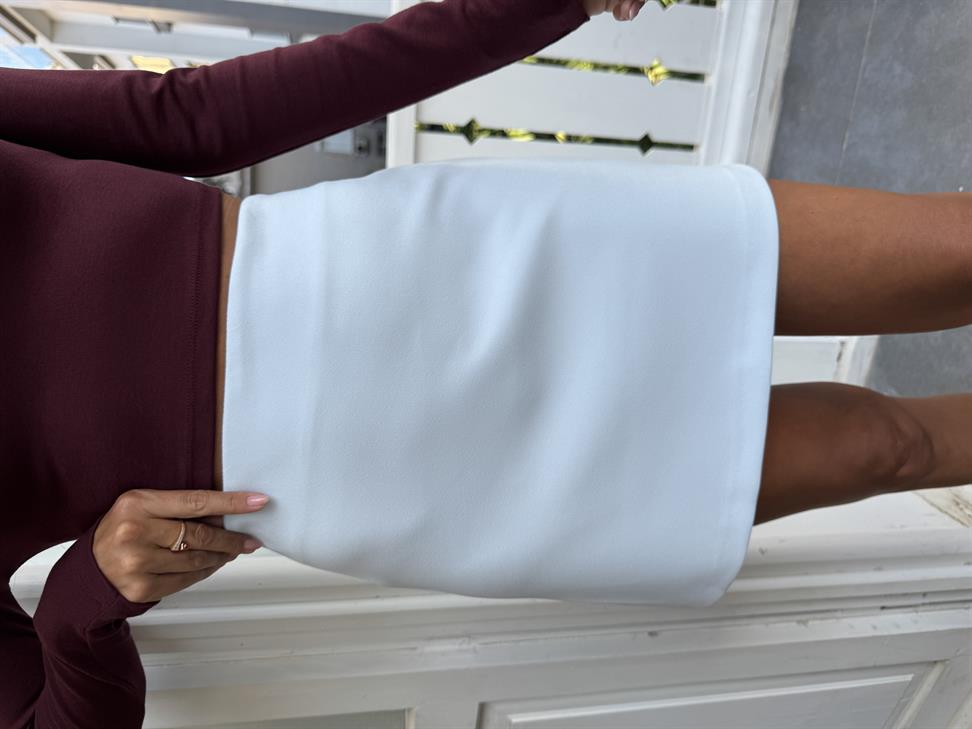 Bebe Mavisi Premium Mini Etek