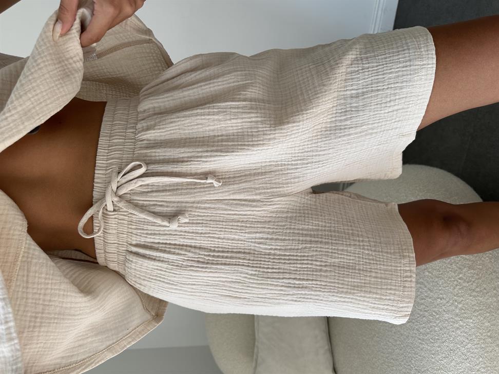 Bej Gofre Kadın Takım