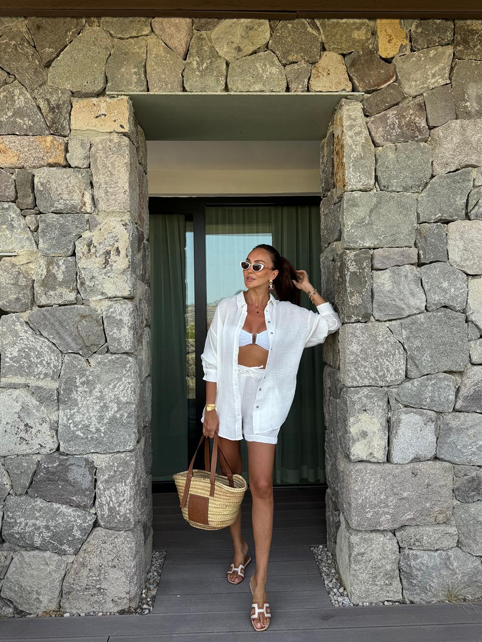 Beyaz Müslin Takım