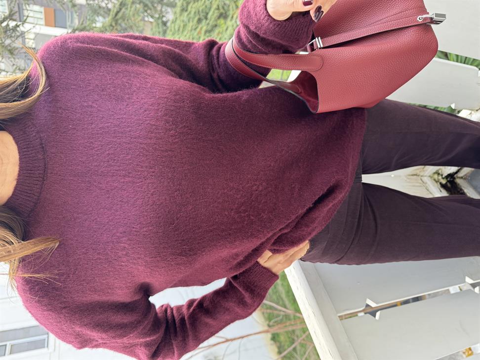 Bordo Sakallı Kazak