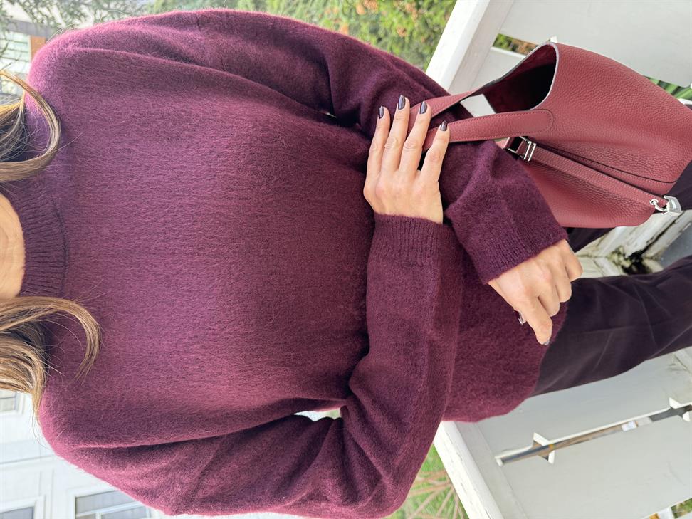 Bordo Sakallı Kazak