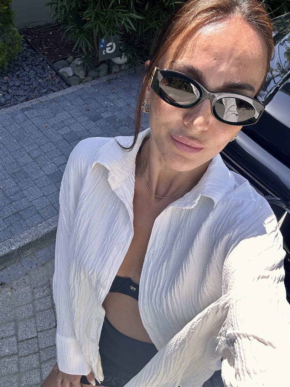 Ekru Müslin Salaş Gömlek