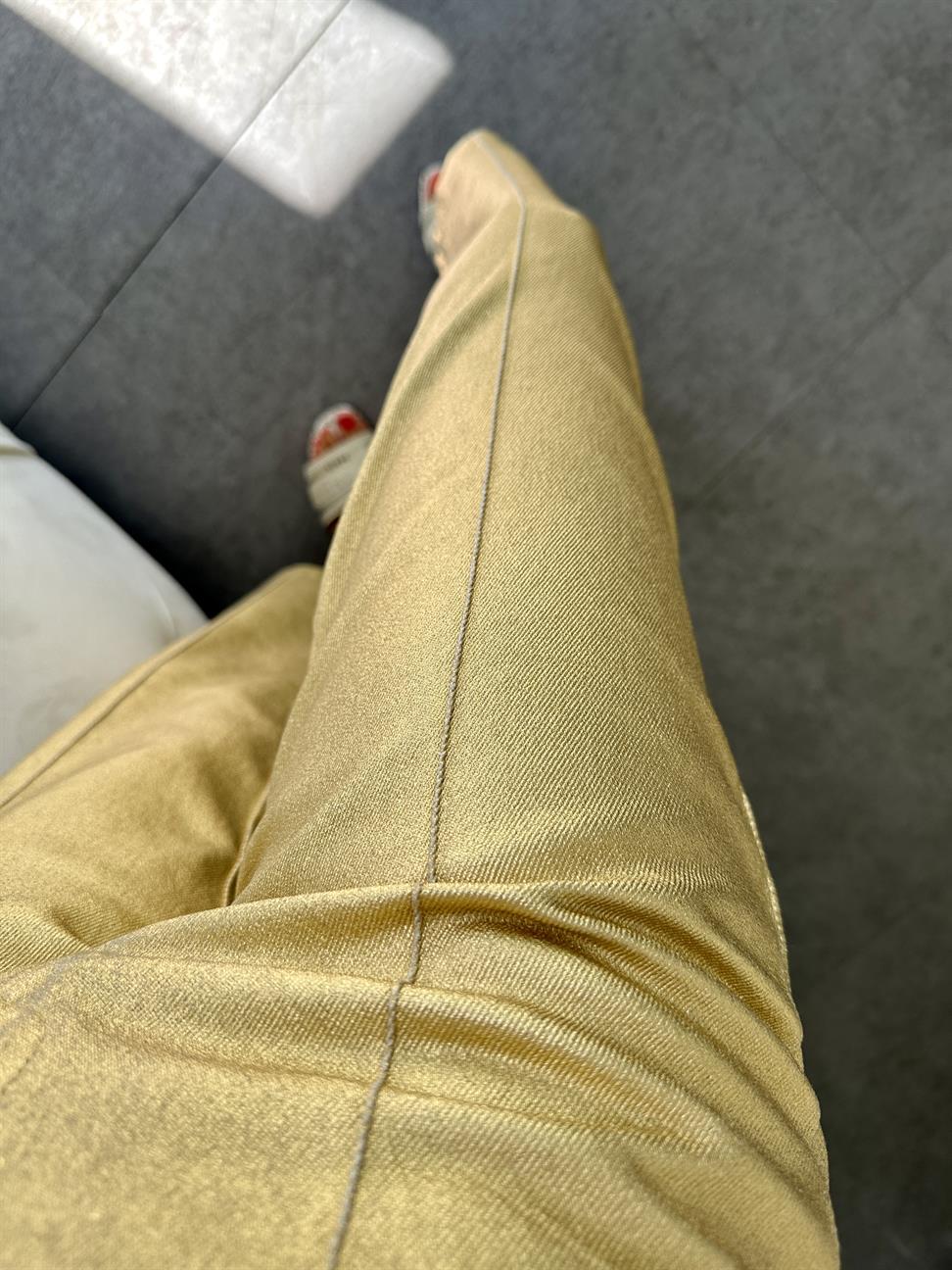 Gold Önü Dikişli Jean Pantolon