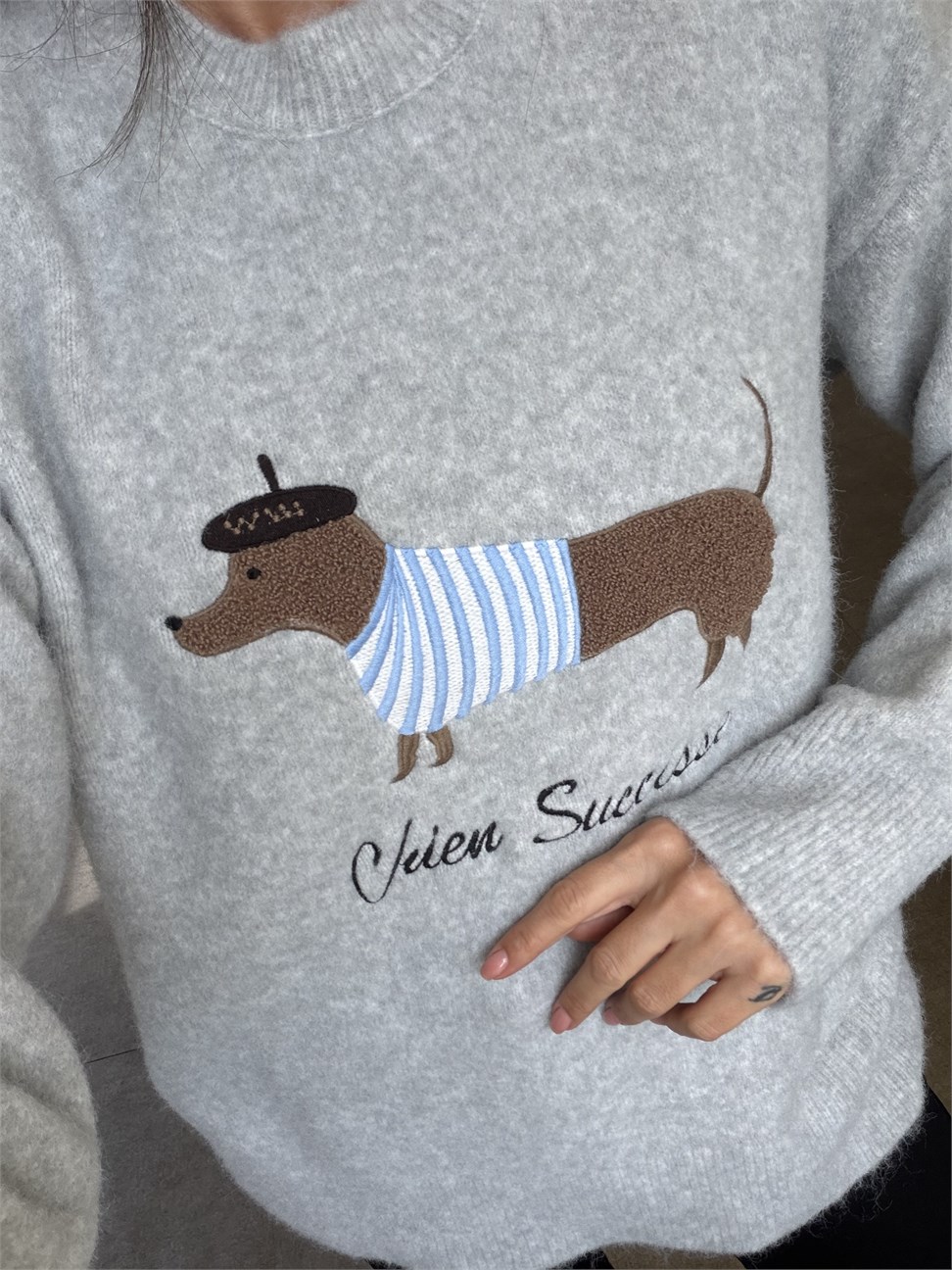 Gri Hot Dog Basic Kazak