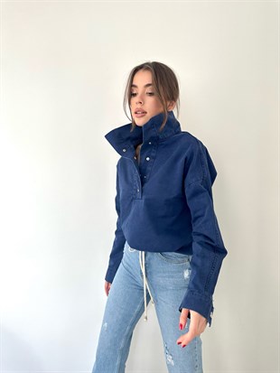 Jean Sweat Lacivert
