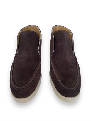 Kahve Jess Düz Taban Ayakkabı