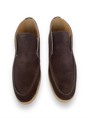 Kahve Jess Düz Taban Ayakkabı