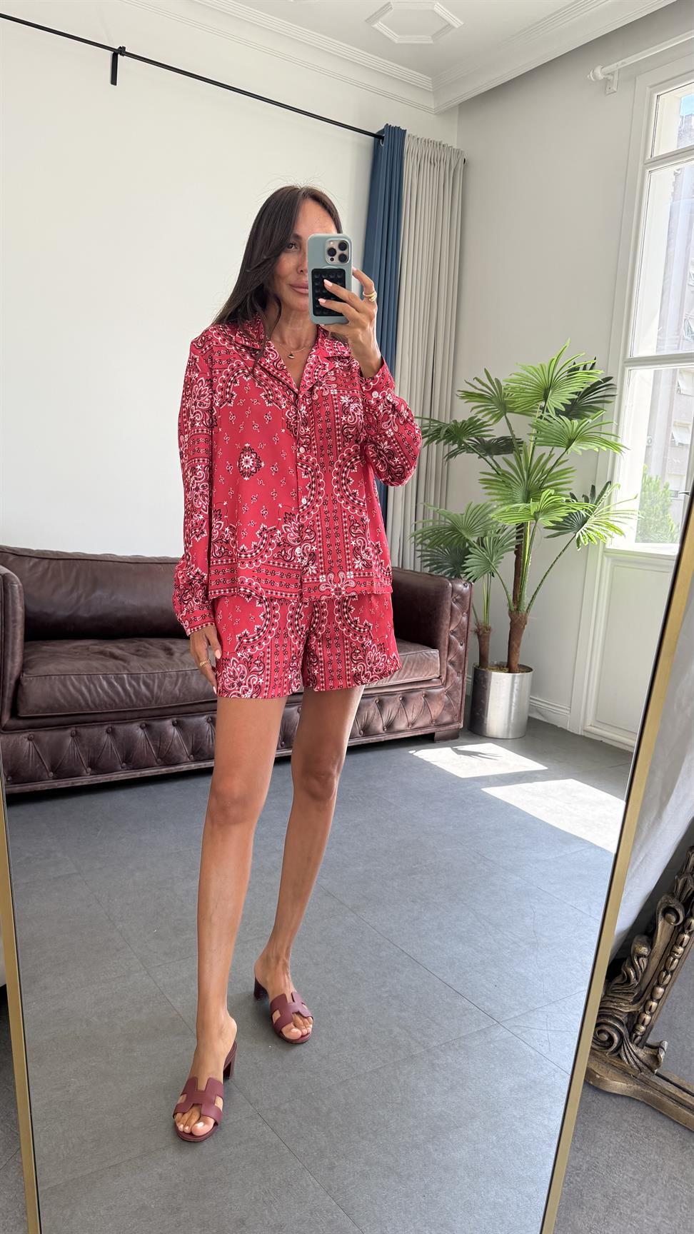 Kırmızı Chester Kadın Takım