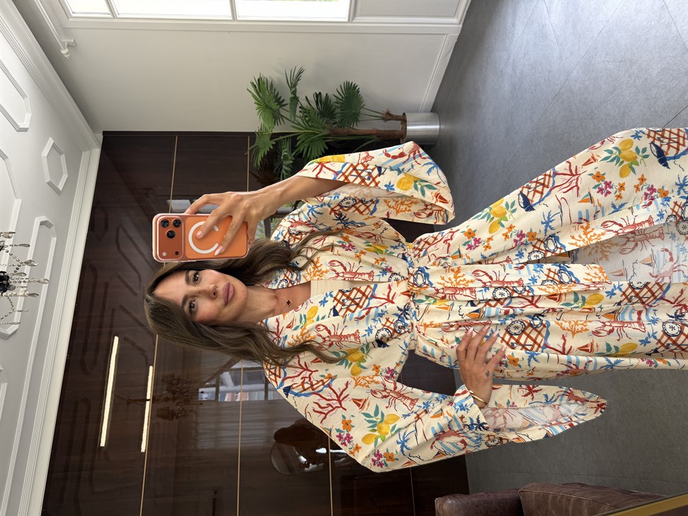 Krem Positano Kimono