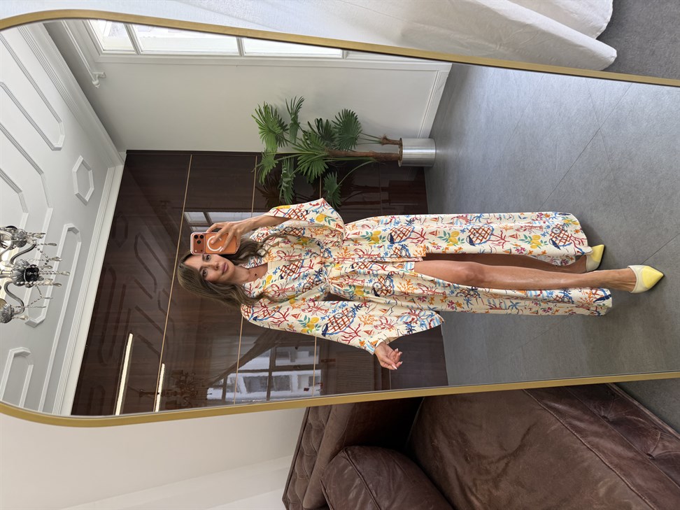 Krem Positano Kimono