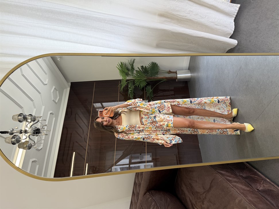 Krem Positano Kimono