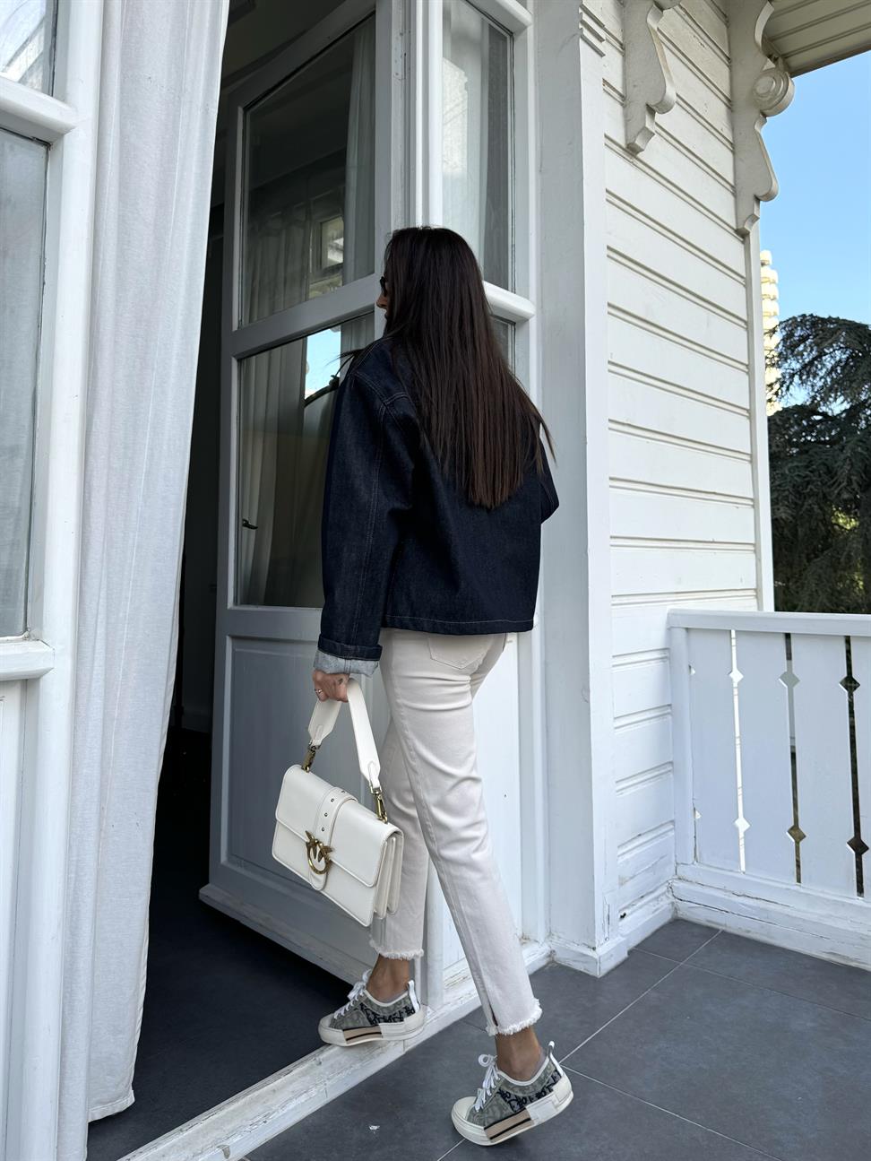 Lacivert Cepli Kot Ceket