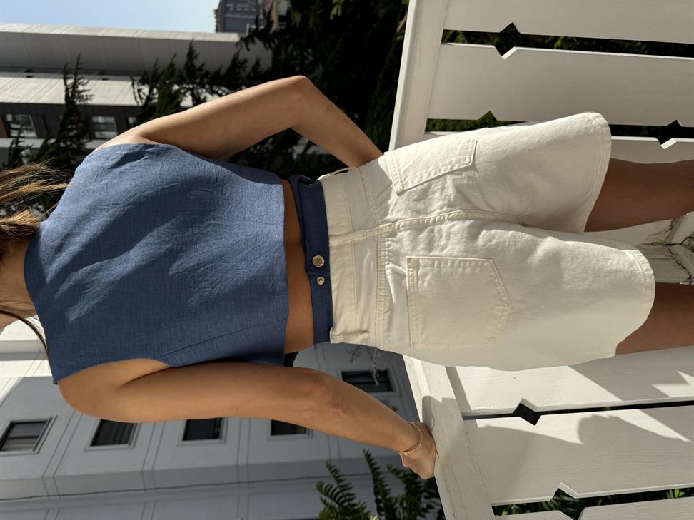 Lacivert Gold Aksesuar Tasarım Yelek