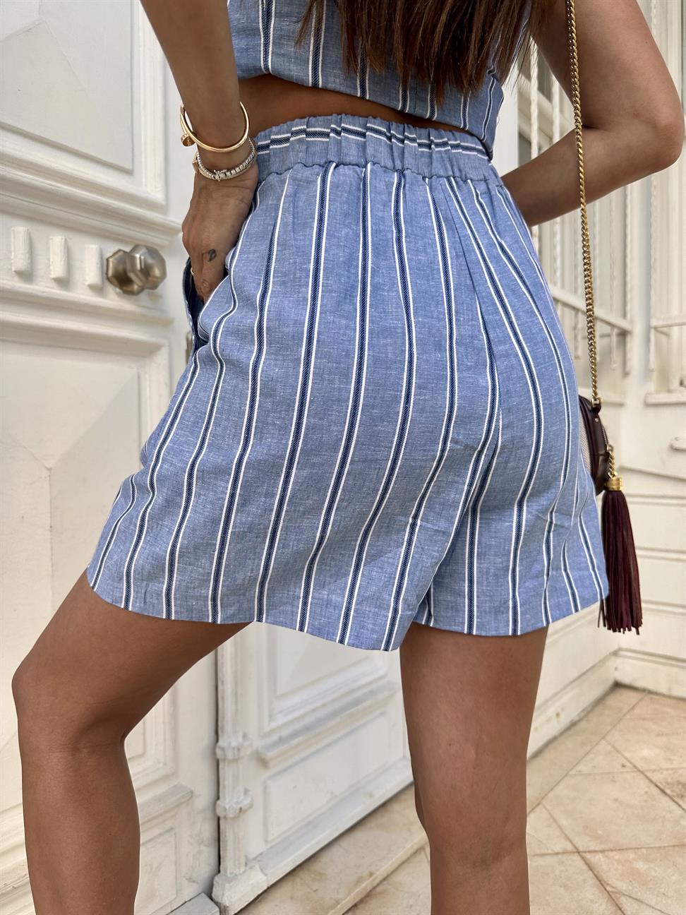 Mavi Chiara Şort
