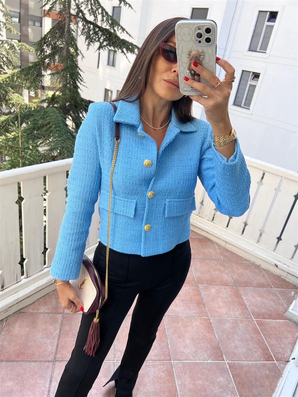 Mavi Kisa Blazer Ceket