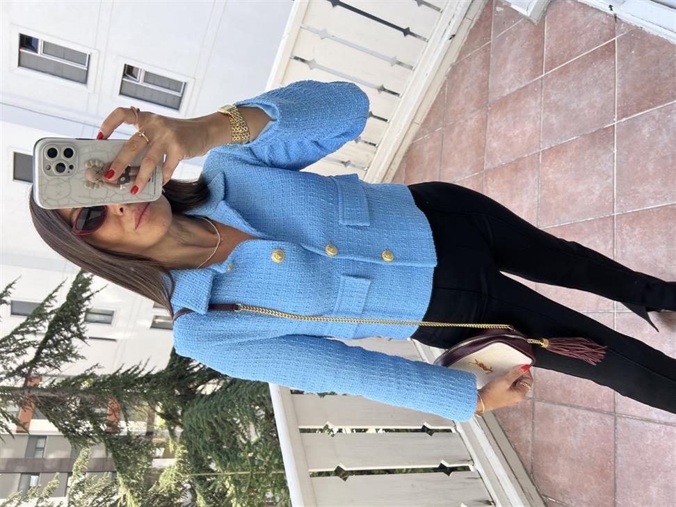 Mavi Kisa Blazer Ceket