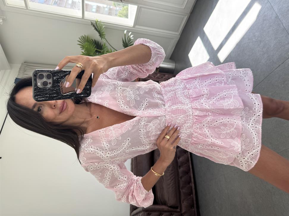 Pembe Fistolu Etek Takım