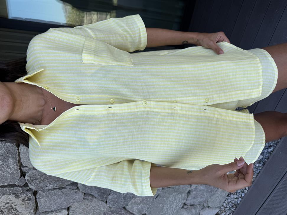 Sarı Müslin İkili Takım