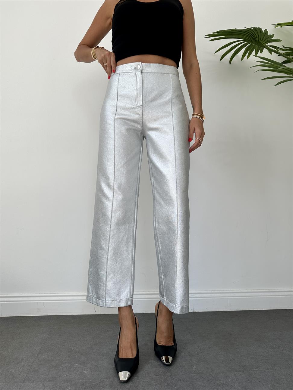 Silver Önü Dikişli Jean Pantolon