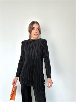 Siyah Kırinkıl Kumaş Vatkalı Takım