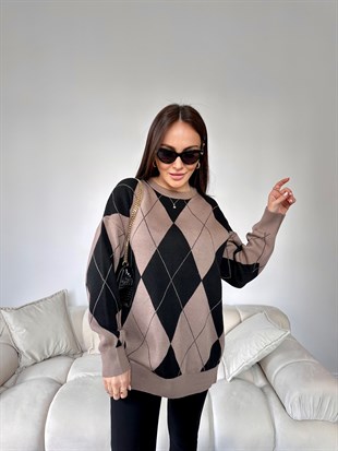 Vizon Ekose Desen Kazak