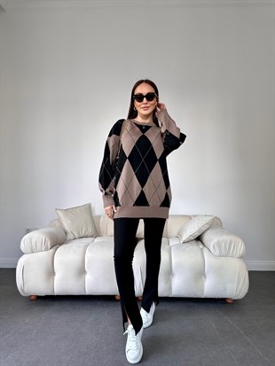 Vizon Ekose Desen Kazak