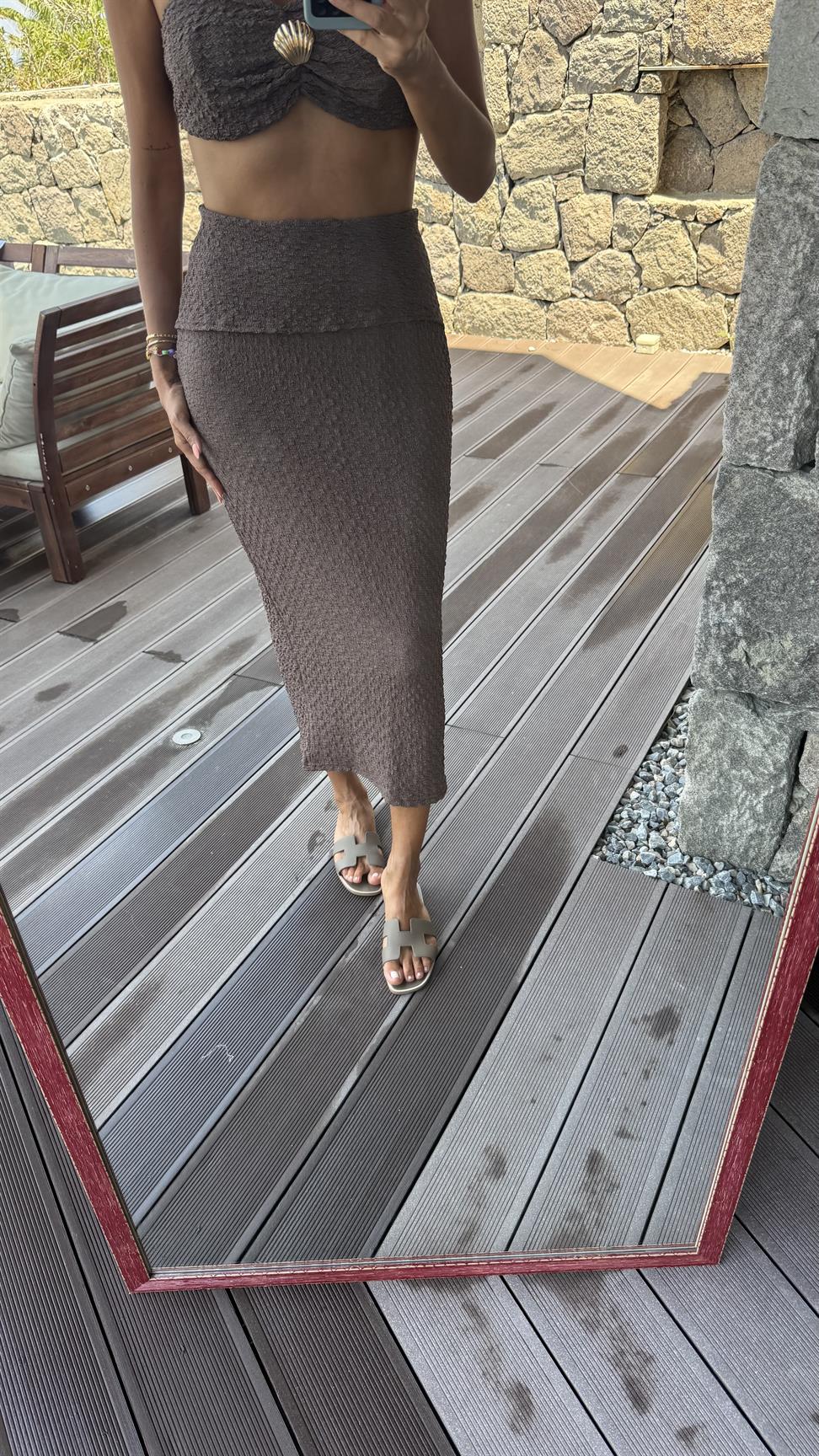 Vizon Seashell Etekli Takım