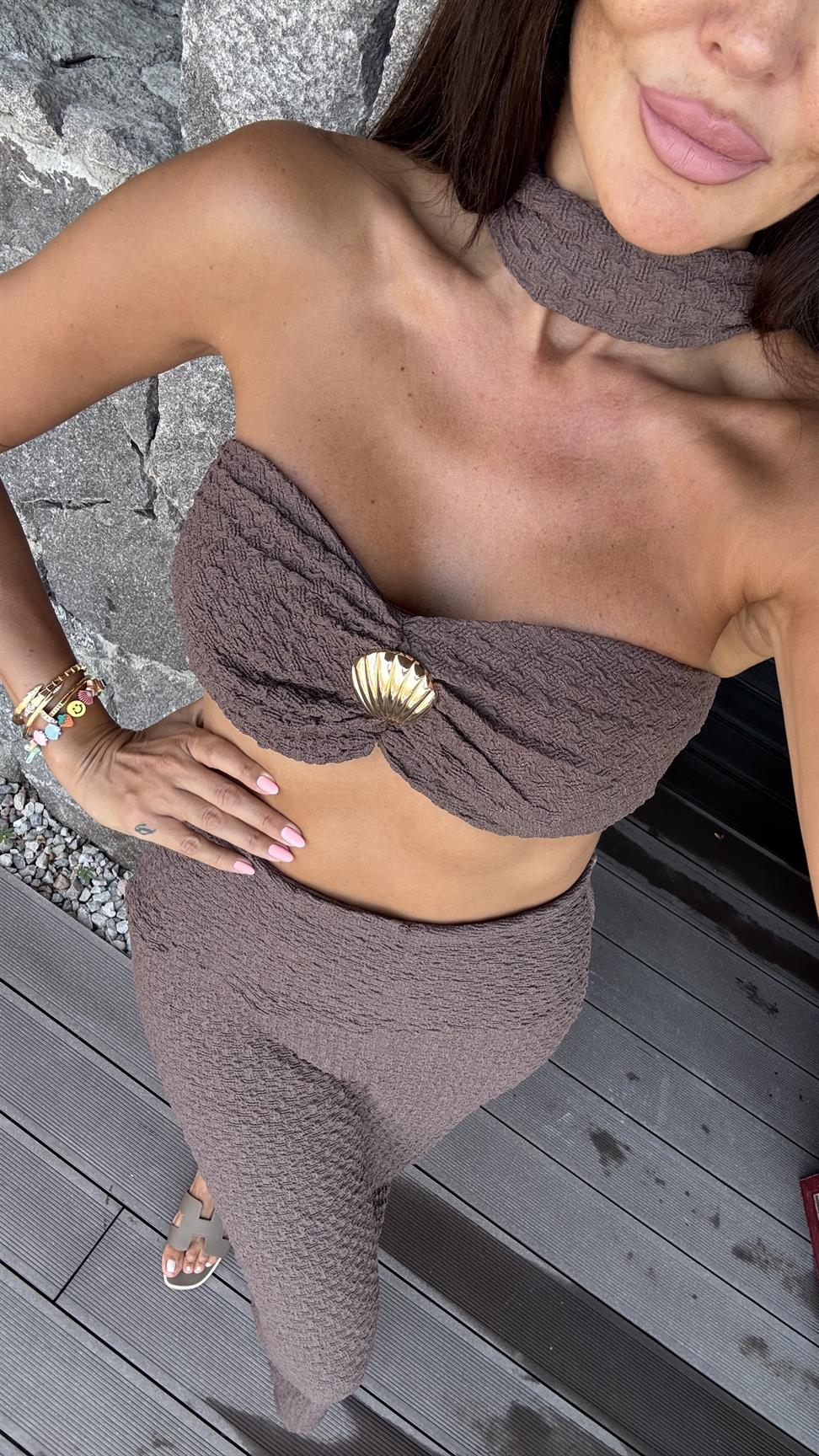 Vizon Seashell Etekli Takım