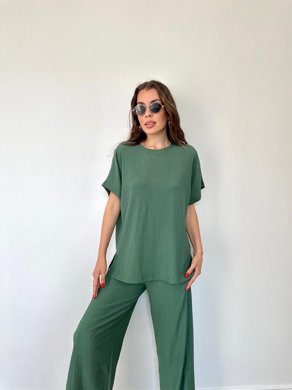 Yeşil Basic Örme Takım