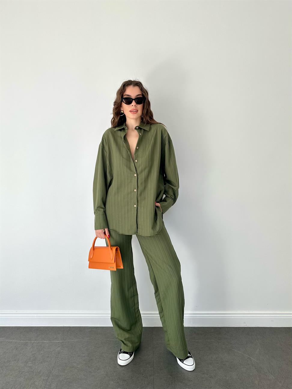 Yeşil Gofre İkili Takım