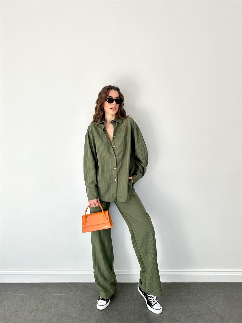 Yeşil Gofre İkili Takım